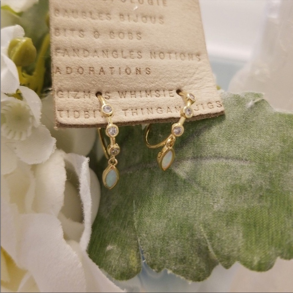 Anthropologie drop earrings